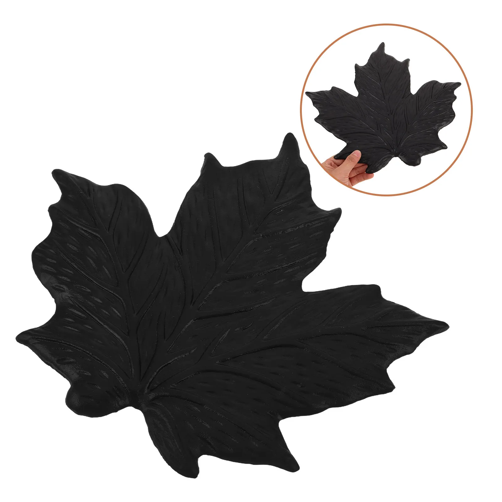 Maple Leaves Wall Sculpture Retro Metal Leaf Wall Art Autumn Textured Farmhouse Decor Thanksgiving Bedroom Rustic Fall
