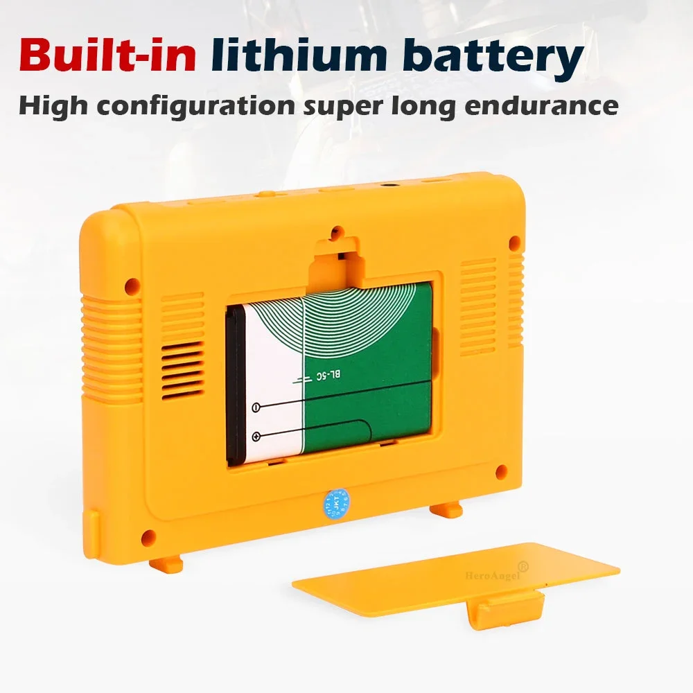 مشغل ألعاب فيديو محمول K20 وحدة تحكم ألعاب ريترو صغيرة مع 1000 لعبة مزدوجة 2.4G مشغل لاسلكي 3.0 بوصة شاشة TFT AV OUT