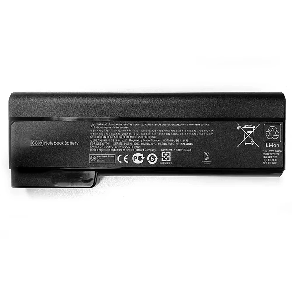 CC09 CC06 11.1V 8850mAh 100Wh Laptop Battery For HP EliteBook 8460W 8460P 8560P ProBook 6360B 6560B 6460B 6470B