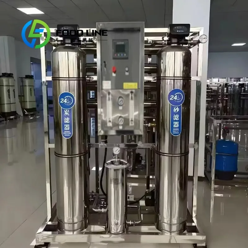 RO Water Filtration System Pressure Relief Safety Valve Releases Excess Pipeline Pressure To Guarantee Safe Equipment Operation