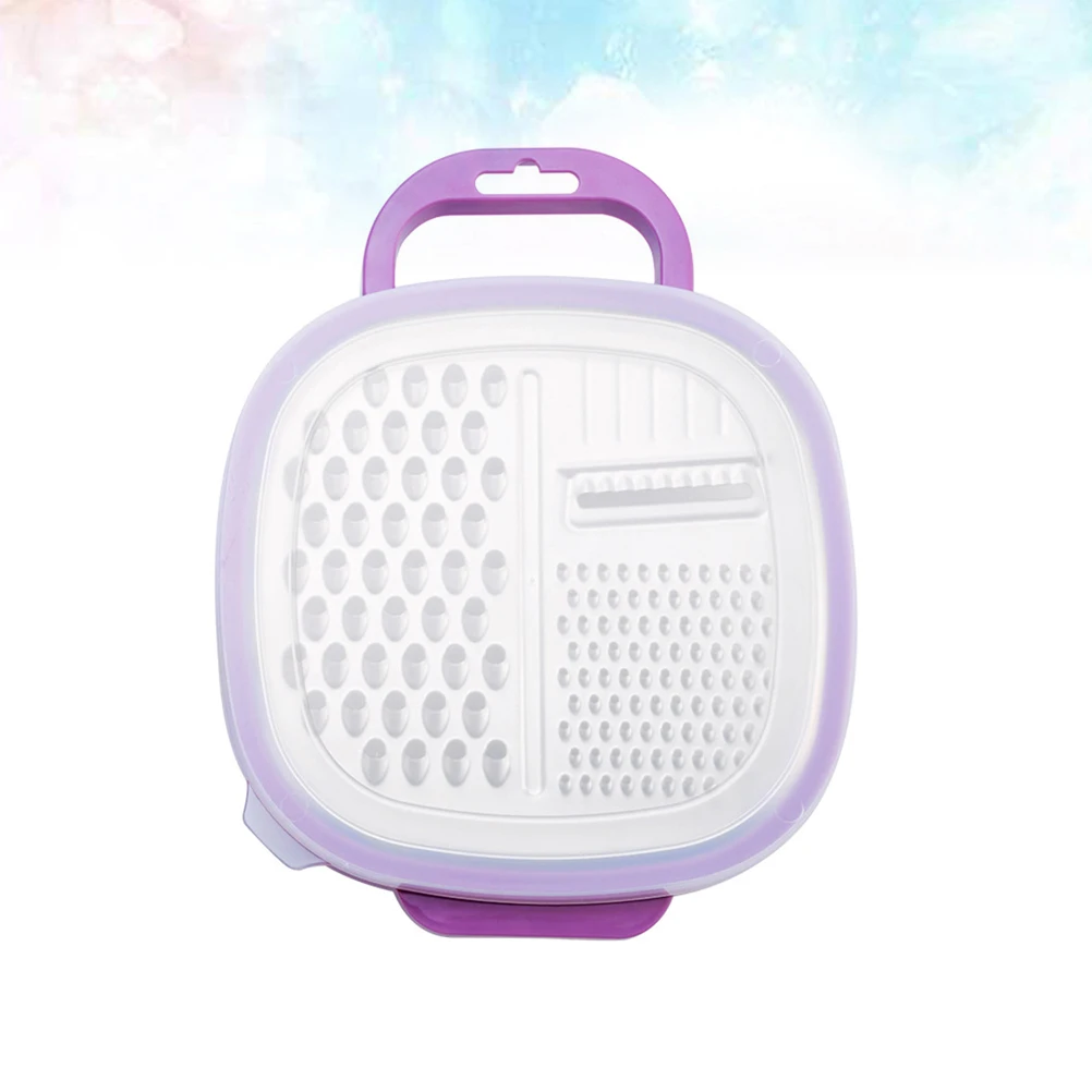 

1pc Stainless Steel Grater Multi-Functional Gadget Vegetable Cutter Tool 4 Blades Home Use Kitchen Slicer Vegetable