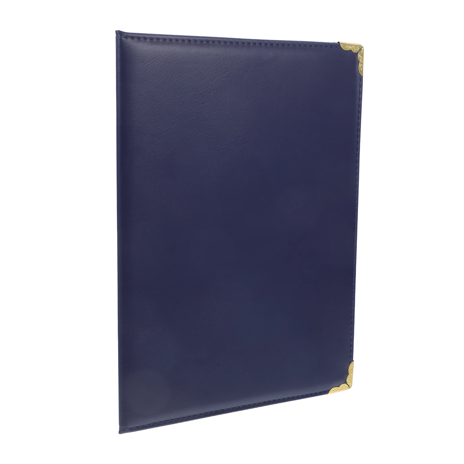 

Cover Document Blue Graduation Diploma Frames Shell Covers PU Lightweight Portable Certificate Envelope Paper