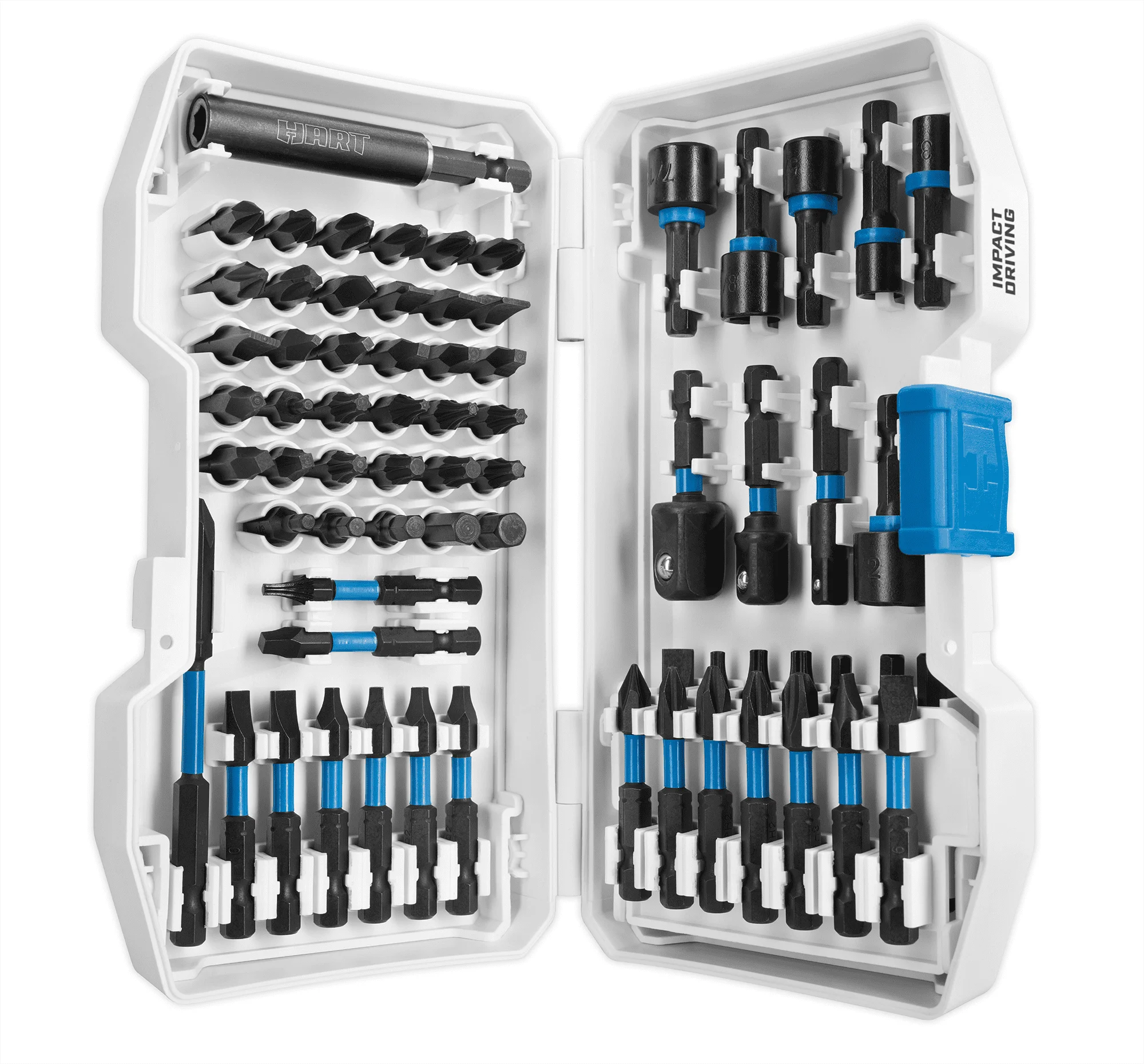 78-Piece Impact Driver and Hex Shank Titanium Drill Bit Set To minimize the stripping of fasteners Drill Bit