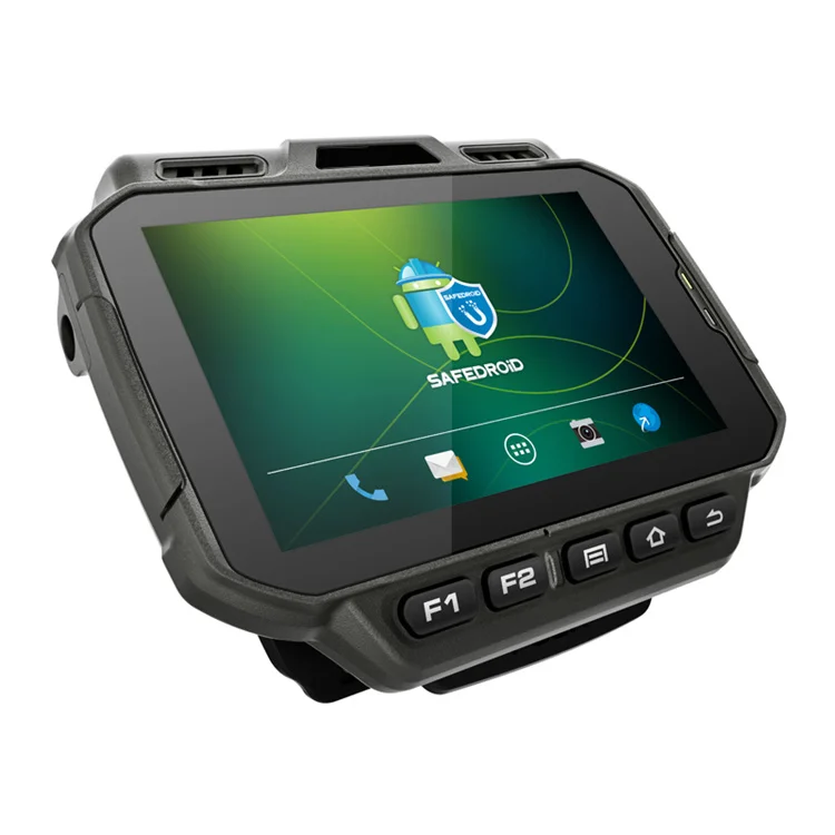 Android 10 IP65 Rugged Wearable Smart Computer Resistant Waterproof Industrial Wearable Tablet