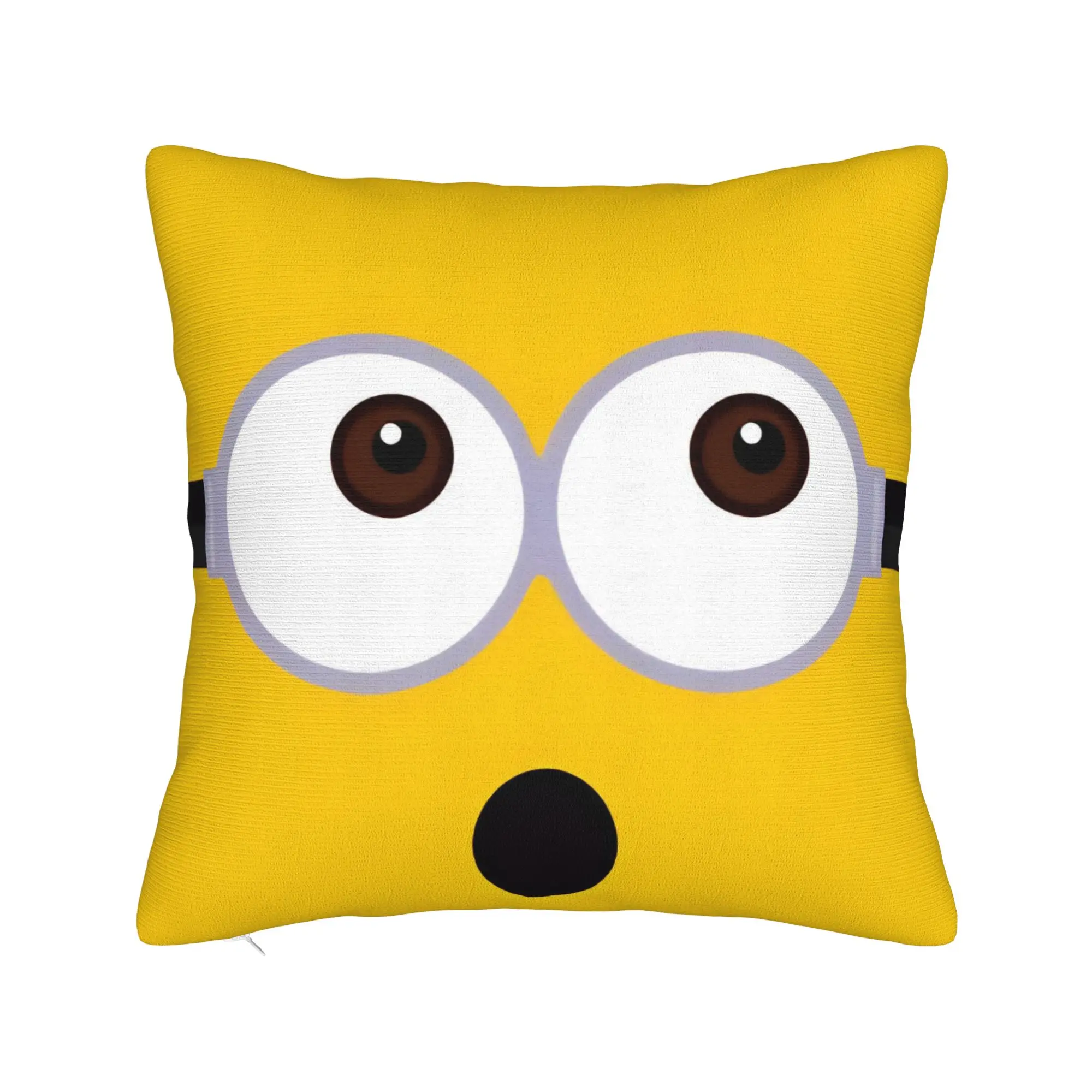M-Minions-s Cartoon Comedy Pillowcase Printed Polyester Cushion Cover Decor  Pillow Case Cover Home Wholesale 40X40cm