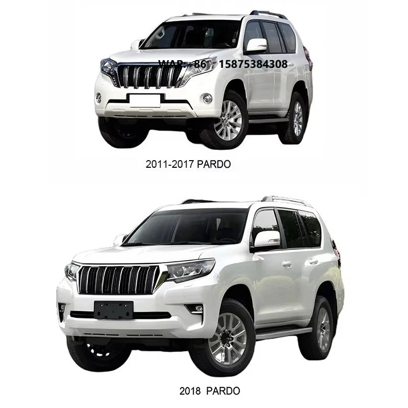 

Car Bumper Body Kit Facelift Conversion Limgene Body Kit for Prado 2011-2017 Upgrade to 2018-2023