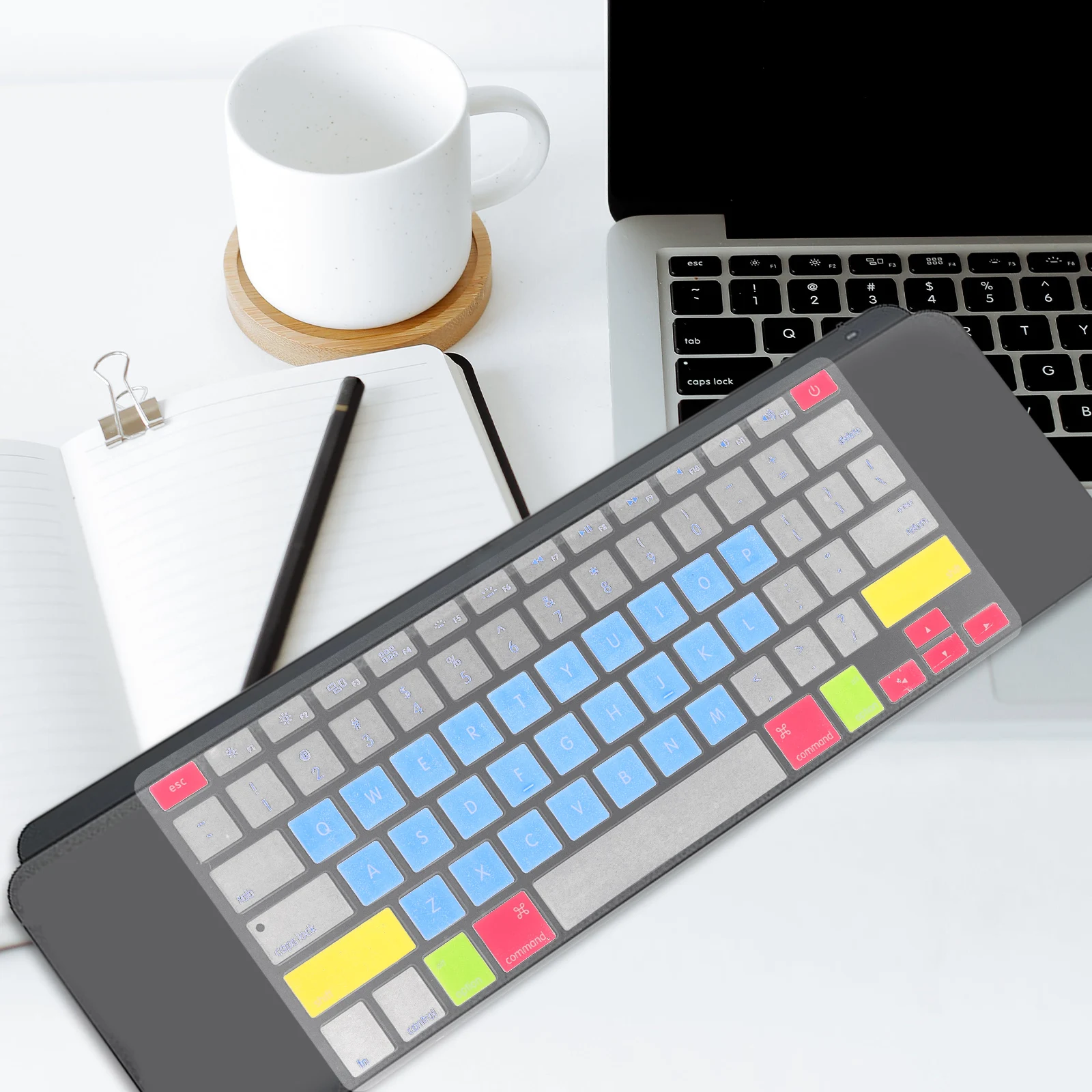 

Keyboard Protective Cover Silicone Skin Laptop Keyboard Protector Compatible with Apple 13.3 Inch A2178 A1466 A1369 Dustproof