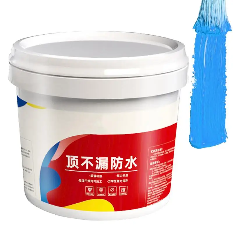 Liquid Waterproof Coating Liquid Waterproof Quick-drying Coating For External Roof Household Adhesive For Tile Gaps Floor Seams