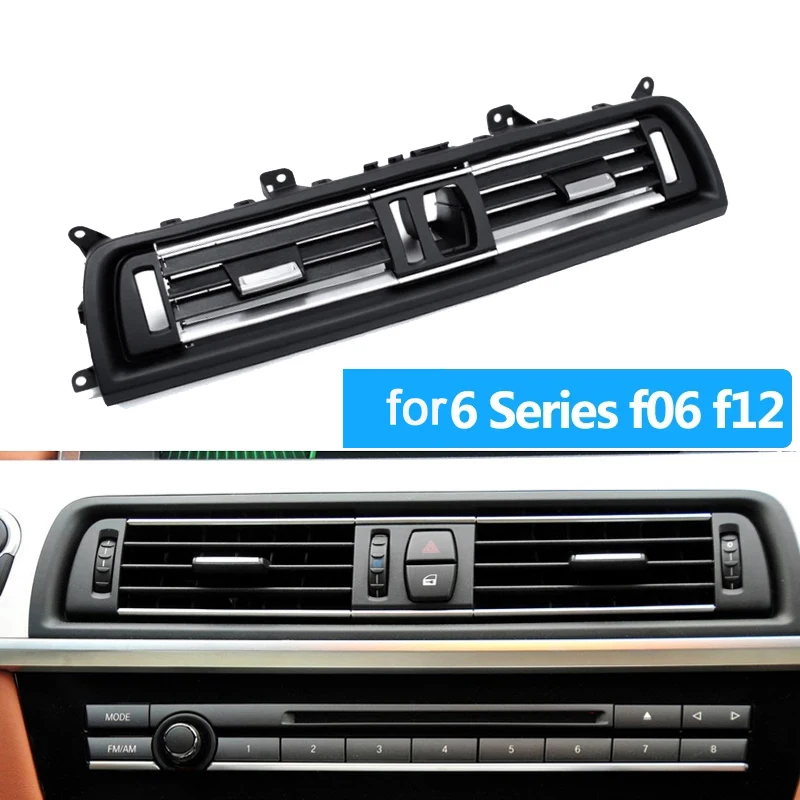 Car Front Console Central Air Conditioner AC Vent Outlet For 6 Series Coupe F06 F12 F13 630 635 640 645 2011-2018