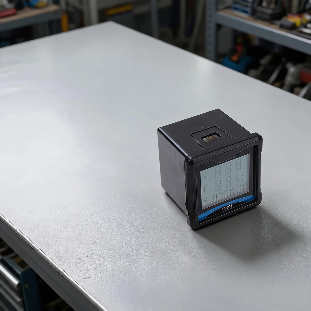 Generator Hour Meter with Voltage and Frequency Display Designed for HJ-301 Model AC 220-450V Single Phase Use