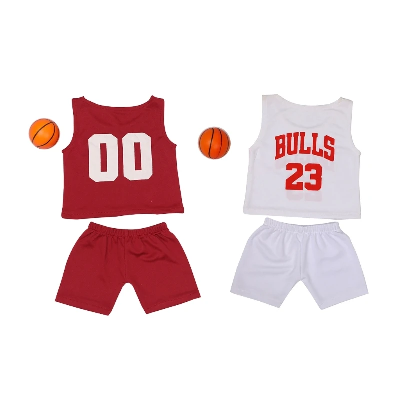 Baby Photography Props Basketball Costume Shirt Pants Month Party Photo Props