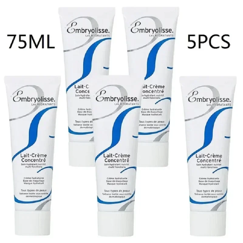 5 Stück Embryolisse konzentrierte Lait-Creme (Gesichts grundierung) Make-up-Grundierung pflegende Feuchtigkeit creme für alle Hauttypen Hautpflege creme