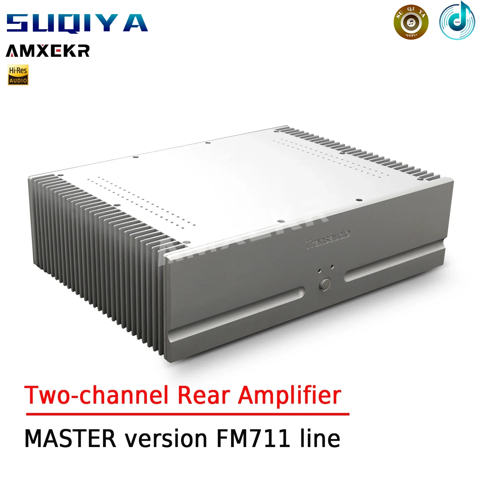 

AMXEKR MASTER FM711 Line Dual Channel Rear Amplifier 150w*2 Home Theater Factory Direct