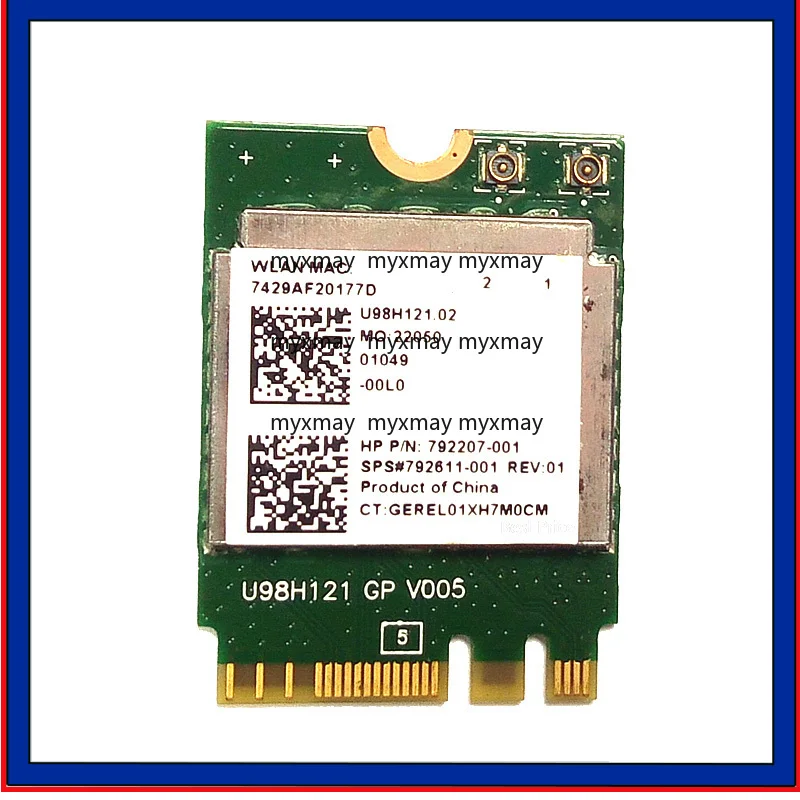 Для Realtek RTL8723BE 802.11bgn NGFF беспроводной Wi-Fi для Bluetooth-совместимой карты 4,0 для HP ProBook 430 440 455 G3 Для Realtek RTL8723BE 802.11bgn NGFF беспроводной Wi-Fi для Bluetooth-совместимой карты 4,0 для HP ProBook 430 440 455 G3