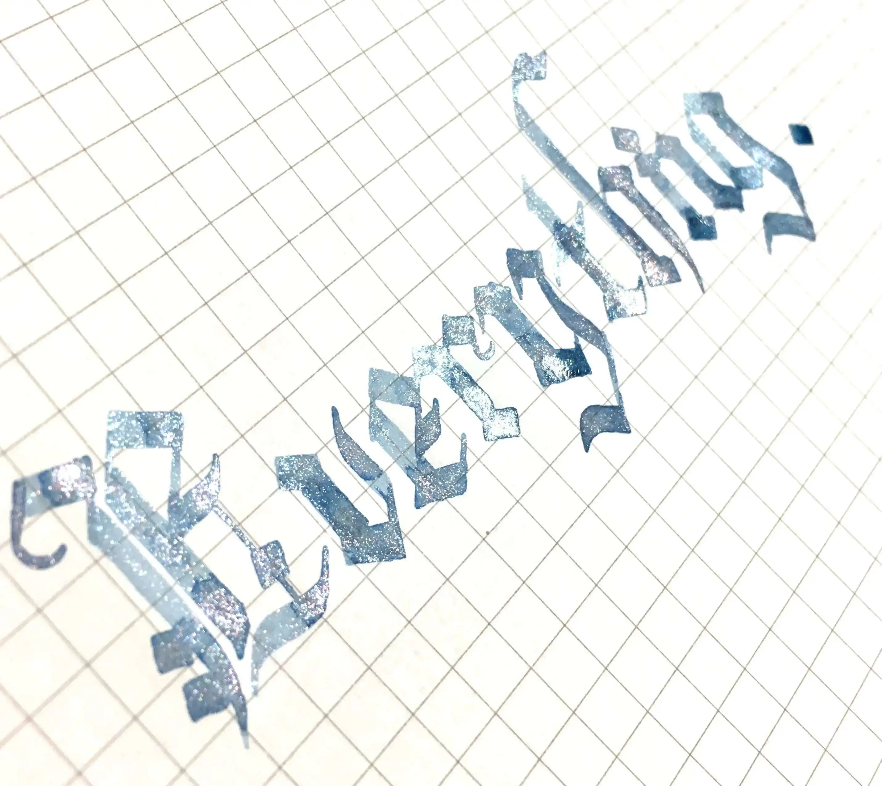 Dream Ink 5480 ，shoal Water，Color Ink With Glitter Powder. Founain Pen Ink  Drawing Watercolor Ink