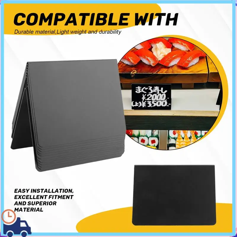 Latest 12 PCS Mini Chalkboard Signs 4X3inch Small Chalkboard Chalk Sign Food Labels For Party Buffet Tables ,Easy To Write