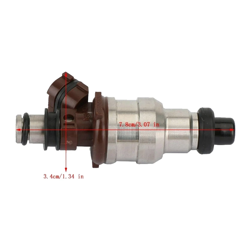 1 PCS Fuel Injectors Replacement Parts For 1989-1995 Toyota 4Runner Pickup T100 3VZE 3.0L V6 23250-65020 23209-65020