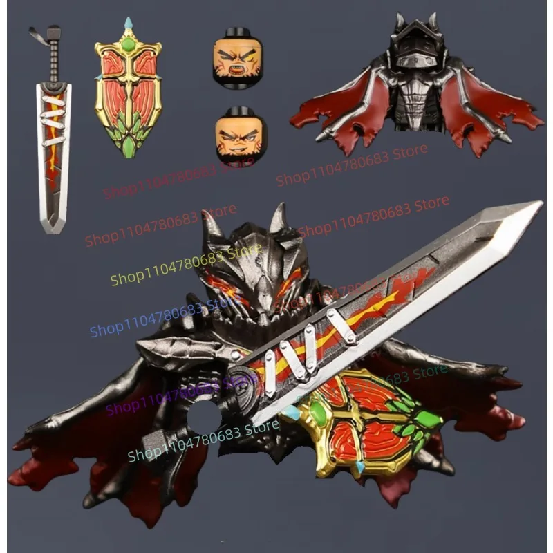 

Строительные блоки Меч Ветер Серия Гигантский меч Воин Мини-фигурка Сборка Модель Дисплей Аниме ТВ Персонаж Игрушка Декоративный Подарок