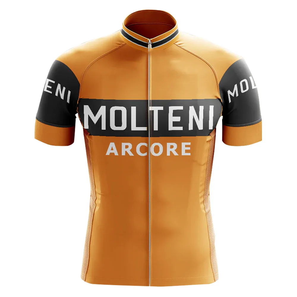 Retro Classic Team Cycling Jersey 2024 Set Summer Clothing Kits Men Road Bike Shirt Suit Bicycle Bib Shorts Maillot Ropa