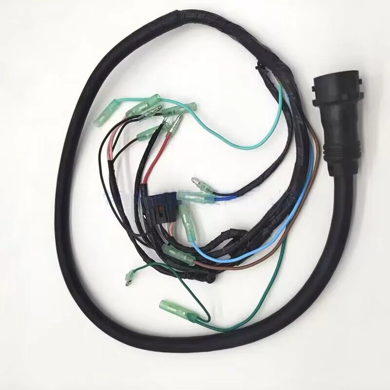 Yamaha 2-Stroke 40-Hp Outboard Motor Wiring Harness Ten Cores