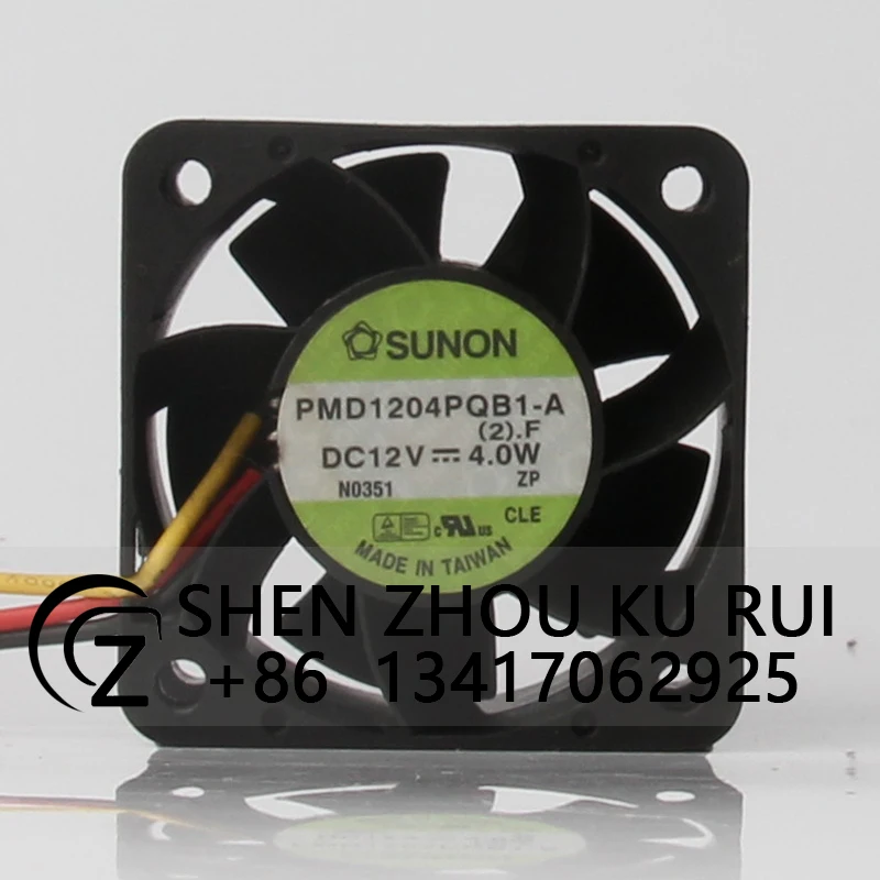 

PMD1204PQB1-A Case Cooling Fan for SUNON 40x40x28mm 4028 4CM 12V 4.0W PMD1204PQB1-A Large Airflow Dual Ball Fan