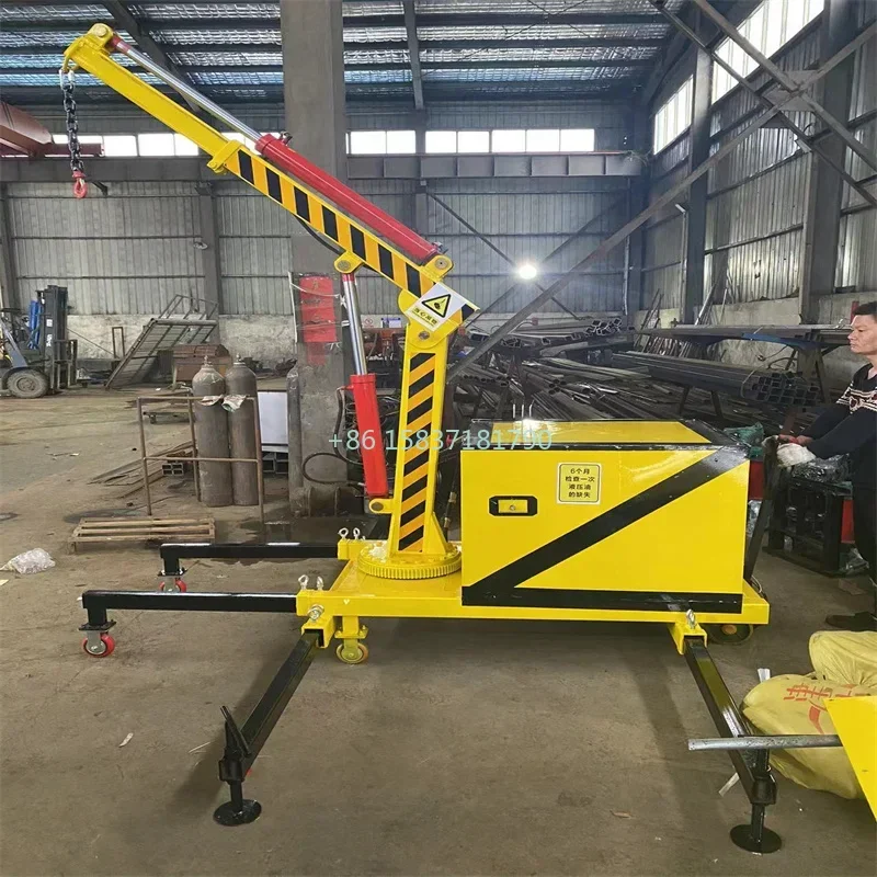 

Spider Crane 500kg 1000kg Lifting Platform Electric Movable Small Spider Crane Lift Platform Hydraulic Spider Crane Machine