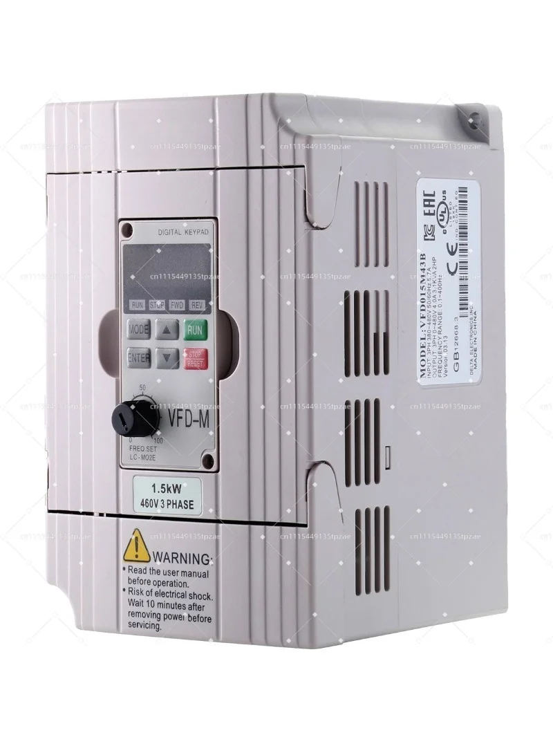 0.75KW 1.5KW 2.2KW Variable Frequency Converter 220V Single In 380V Three Out Mini Motor Speed Regulation Driver