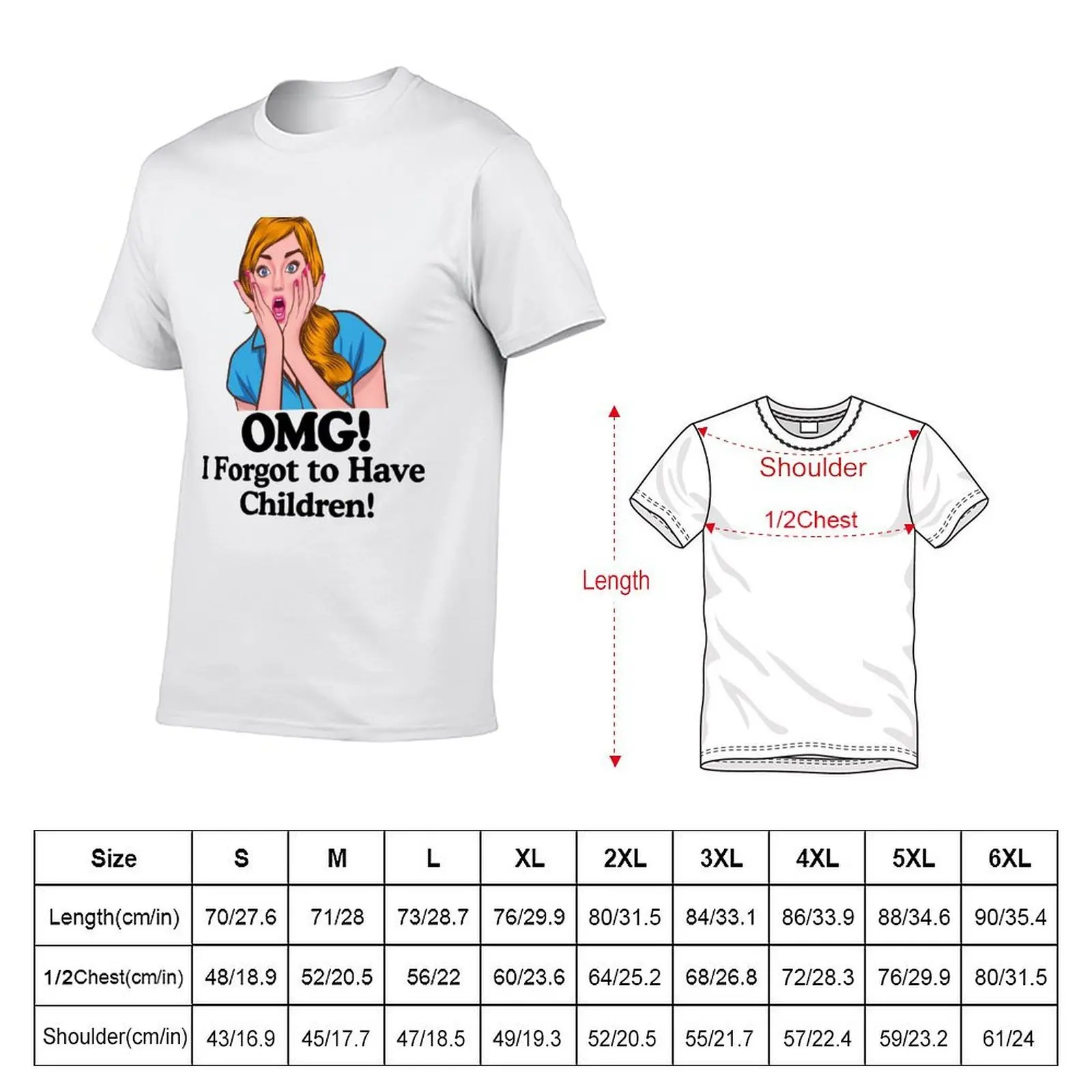 OMG! I Forgot to Have Children, Funny Feminist Sticker, Pro Choice, Feminism Sticker T-Shirt