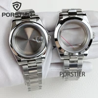 Caja y correa de bisel pulido, cristal de zafiro, movimiento Nh35, Nh36, 28,5mm, Datejust Watch Mod, alta calidad, 36/39mm