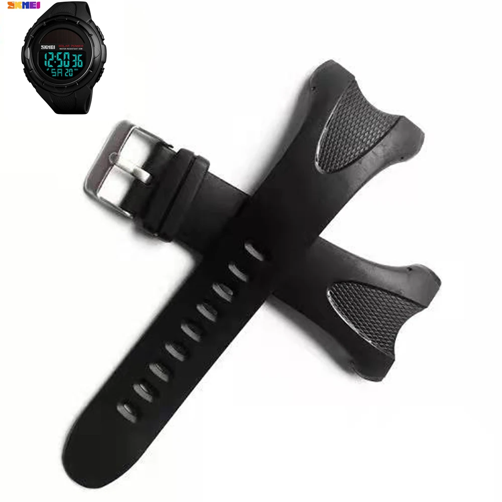 1 Set Sports Watch Accessories for Skmei 1405  Plastic Wristband Adjustable Replacement Watch Strap Band