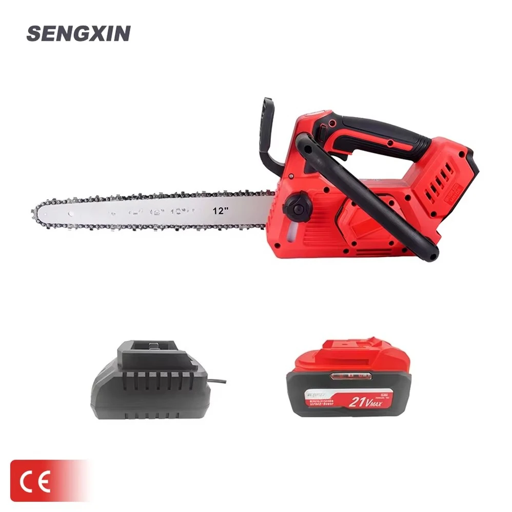 

SENGXIN 12 Inch Brushless 40V Lithium Electric Chain & Circular Saw Industrial & DIY Grade For Wood & Metal Battery Powered