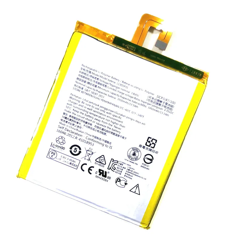 New High Quality L13D1P31 3550mAh Battery for Lenovo LePad S5000 S5000-H Tablet PC