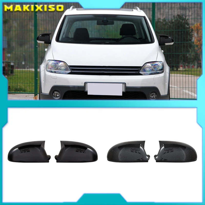 For Volkswagen Golf 5 MK5 GTI Jetta 5 Passat B6 B5.5 Side Wing Mirror Covers Caps For VW Sharan Golf 5 6Plus Variant EOS