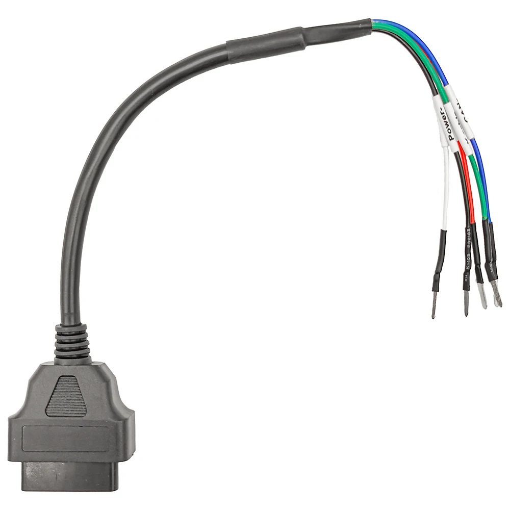 

Соединитель OBD2 для мотоцикла, мотоцикла K + CAN K CAN OBD2, сканер кабеля K Line Can, кабель питания, Диагностический кабель для мотоцикла