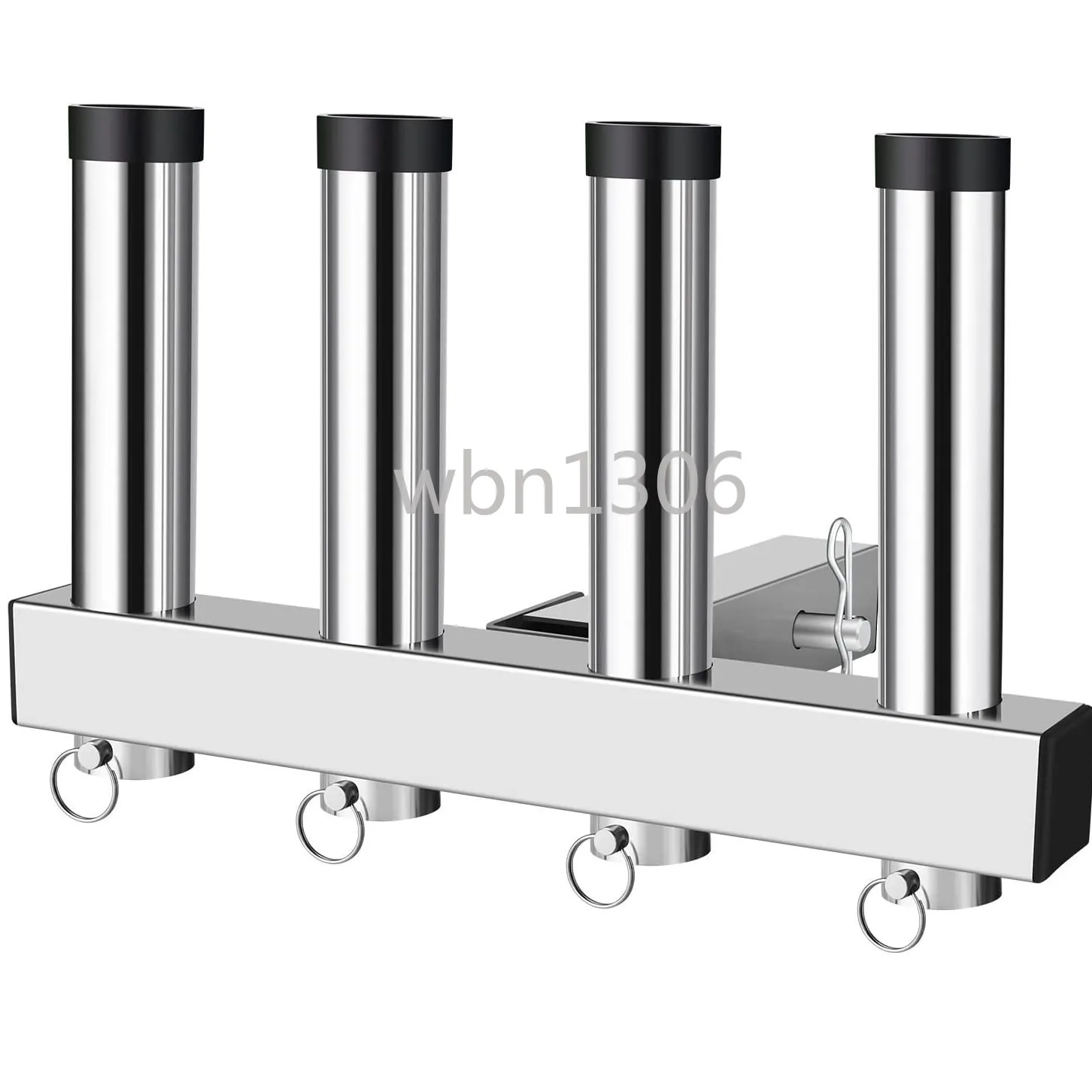 

Stainless steel suspended vehicle fishing rod holder, fishing rod storage bracket set