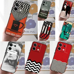 트윈 피크스 Funda Xiaomi Redmi 참고 12 11 10 9 8 13 Pro Plus 12S 11S 10S 9S 10A 9C 10C 12C 13C 케이스