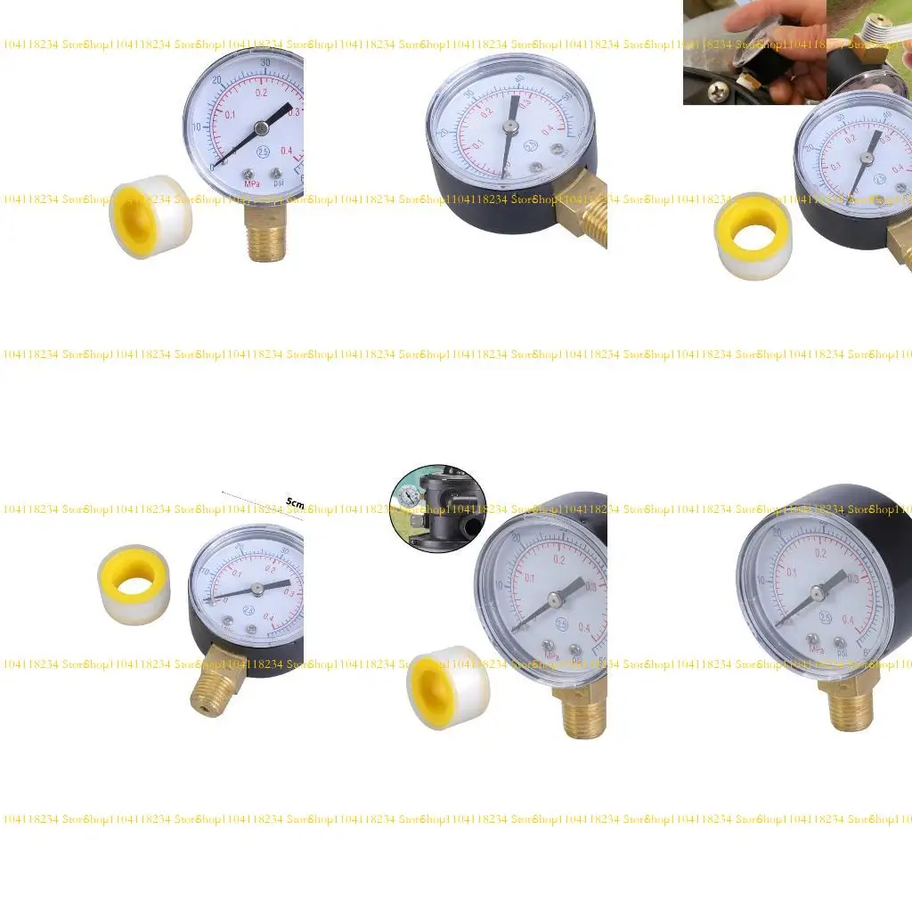 

P9FB Public Pool Pressure Gauge for Efficient Operation in Various Filtration System
