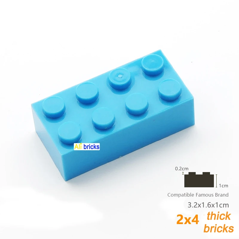 80pcs Bulk Building Blocks, Educational Creative Toy