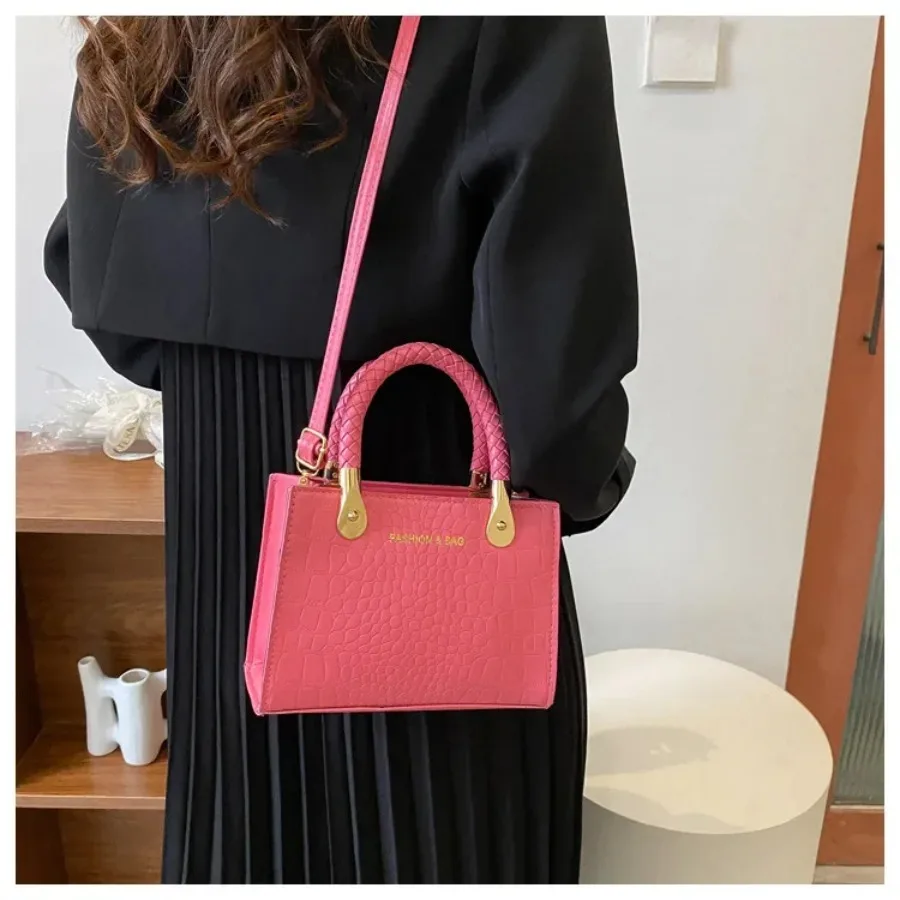 

New fashion candy color mini shoulder bag trend handheld small square bag Yangqi retro shoulder crossbody female bags