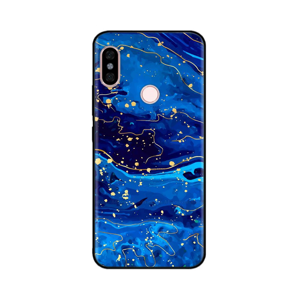 حافظة لهاتف شاومي ريدمي نوت 5 حافظة لينة من البولي يوريثان غطاء ممتص للصدمات من السيليكون لهاتف شاومي ريدمي نوت 5 برو نوت 5