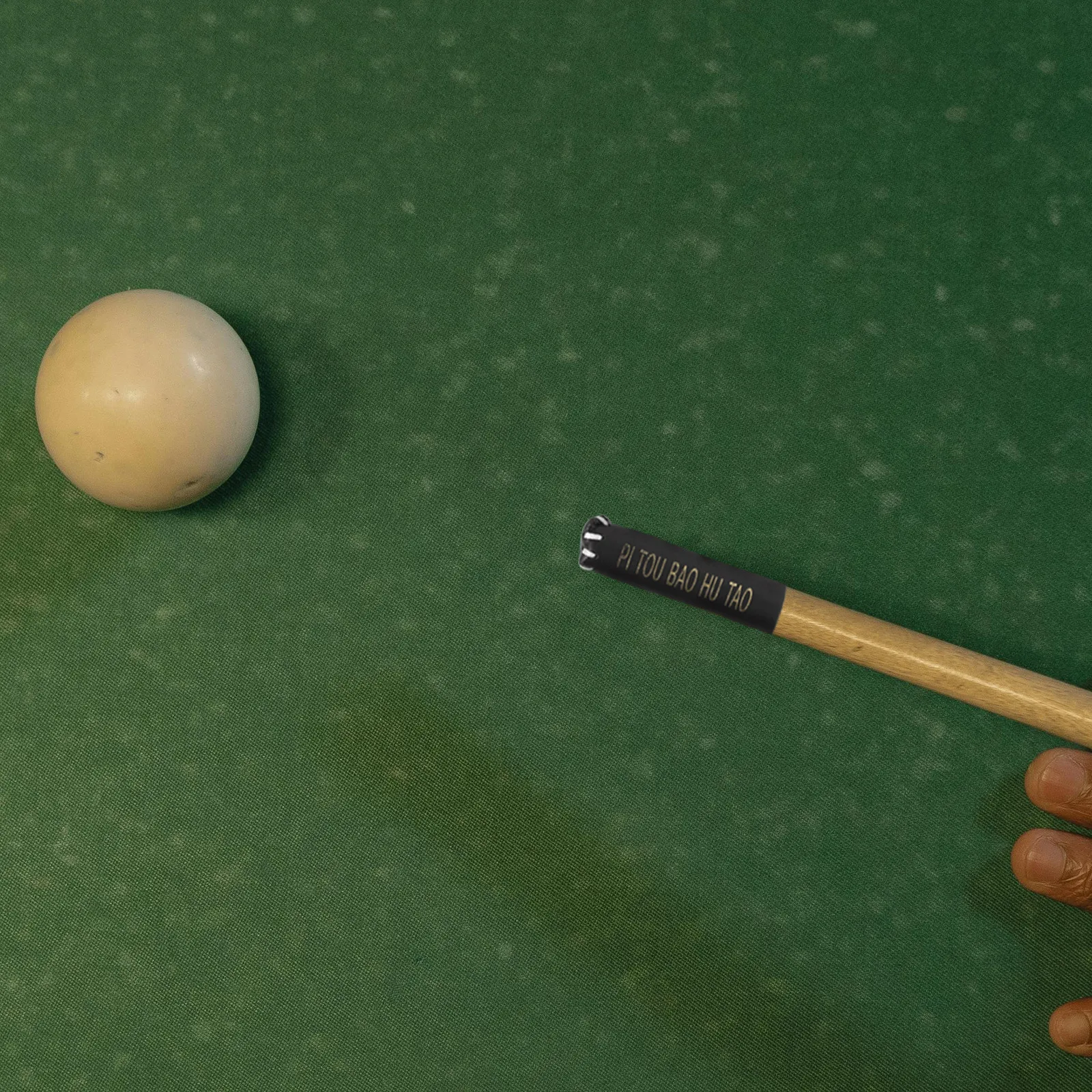 

Billiard Cue Tip Protector Breathable Wear-Resistant Material Precision Fit for Most Cues Prevents Vibrations