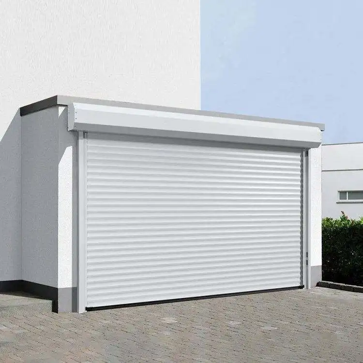 Anti Rust Treatment Outdoor Electric Garage Door All Weather Aluminum Garage Doors Easy To Install Wear Resistant Garage Doors