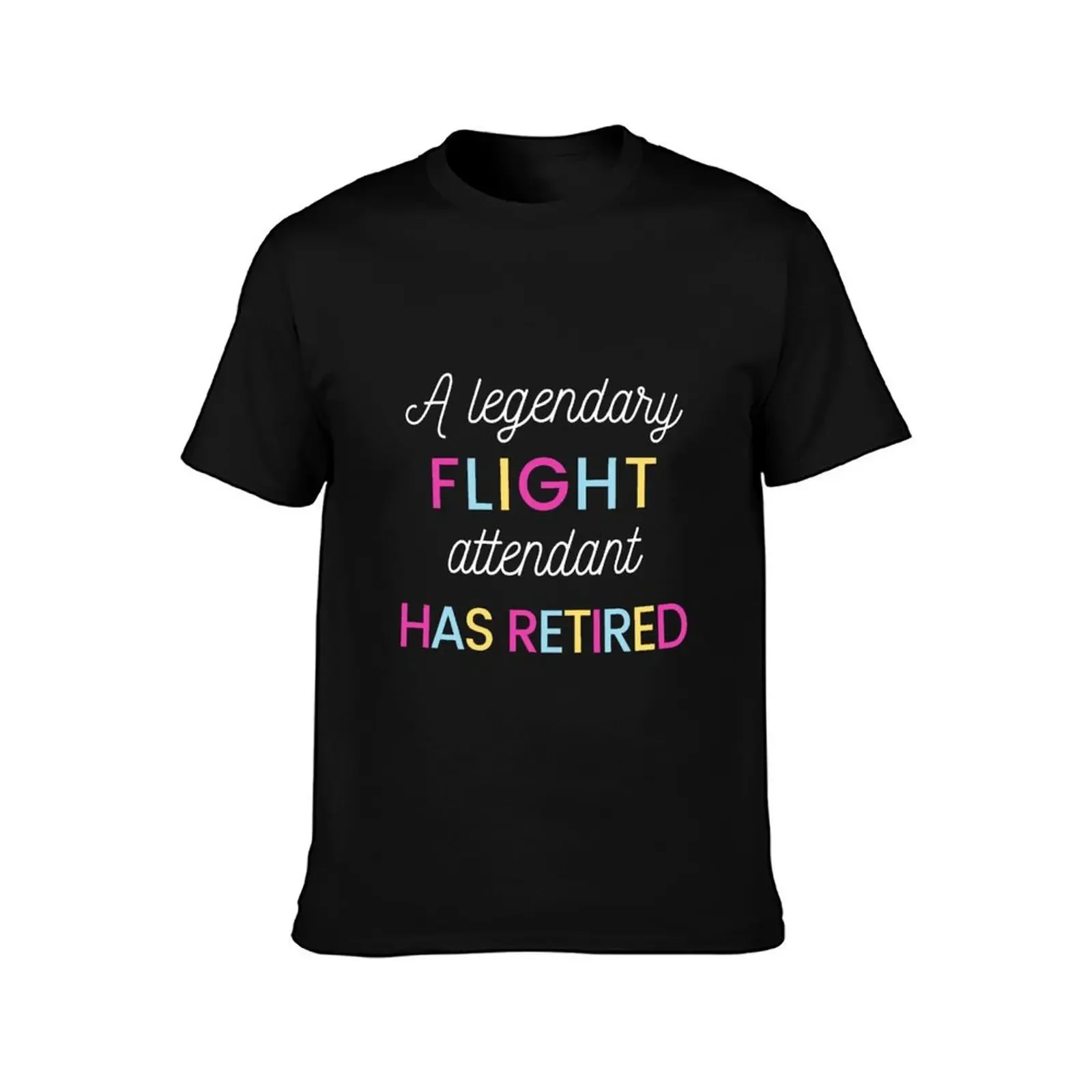 A legendary flight attendant has retired T-Shirt tshirts personalised boys animal print luxury t-shirt mens designer clothes