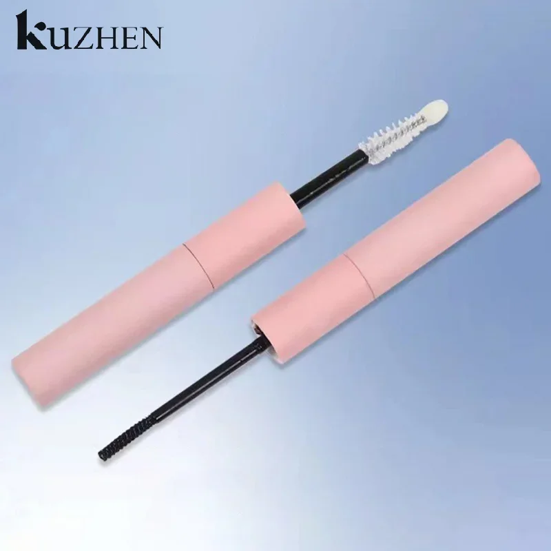 Tubo de rímel vacío de doble cabezal, tubo de delineador de ojos DIY, tubo de pestañas de doble uso, botella de líquido para crecimiento, contenedor de cosméticos, 1 Uds.