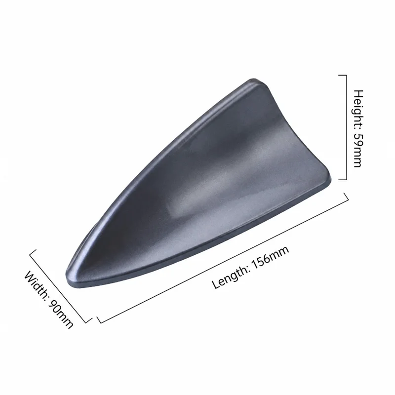 Car Roof Shark Fin  Antenna Toppers Replacement Car Radio Aerials Antenna Signal Function Protective for BMW for Toyota