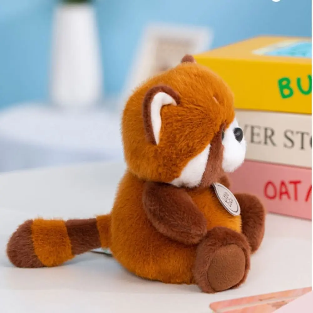 سطح المكتب الديكور أرنب أفخم الراكون دمية الكلب لطيف الباندا ألعاب من نسيج مخملي البطريق لينة القط الأسود أفخم دمية الاطفال هدايا العيد #2