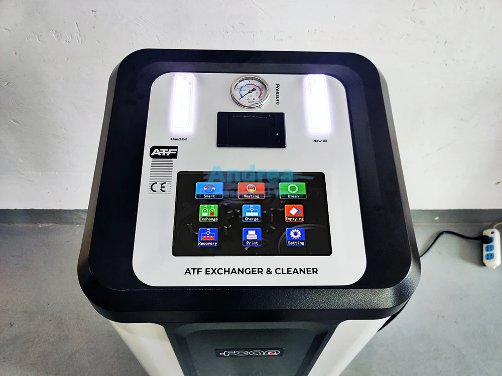 ATF Change Machine AT-050 Oil Changing Fast and Safe With 10-inch Touch Screen Auto Transmission Fluid Exchanger Hot Sale