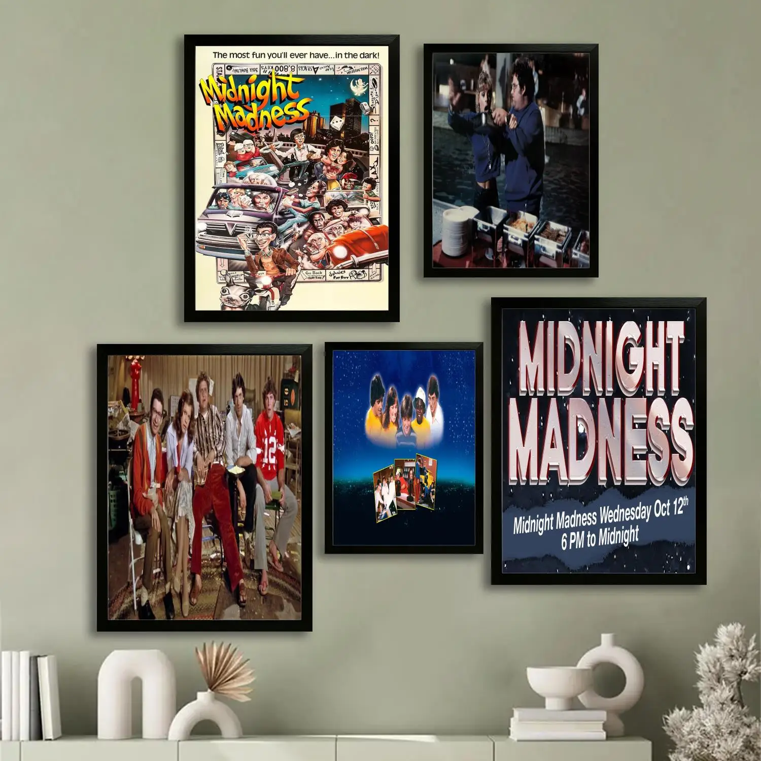 

Midnight Madness Canvas Art Poster, Wall Art, Picture Print, Modern Family, Bedroom Decor, Posters,Decorative painting