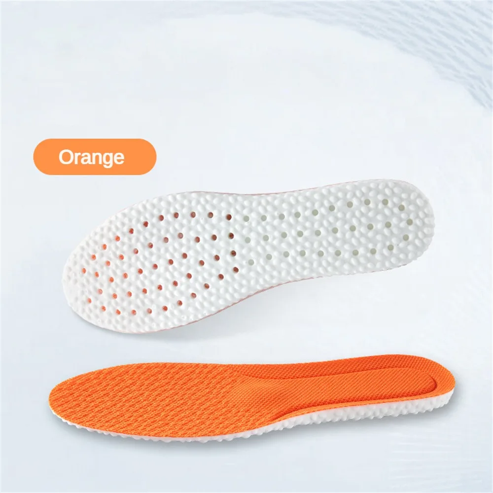 Sports Boost Iinsoles Stretch Breathable Deodorant Cushion Orthopedic Pad Shock Absorption Increased insole For Shoes