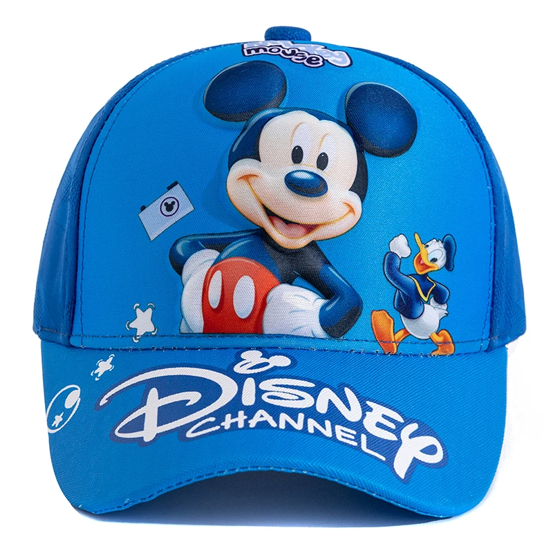 New Children's Mickey And Minne Cap 3D Design Boys Girls Hello Kitty Cartoon Hat High Quality Baseball Cap For Kids